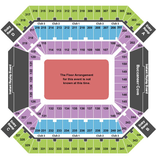 Raymond James Stadium Boston Bruins Seating Chart